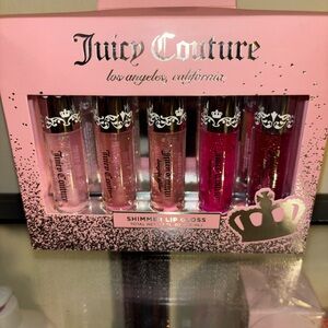 Juicy Couture Shimmer Lip Gloss Set - Pink Mix